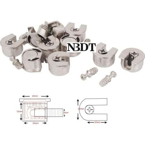 100Pcs/Lot Cam Lock Zinc Alloy Shelf Support Holder Bracket Studs Furniture Cabinet Cupboard Closet Shelf