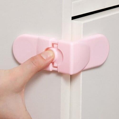 5/10pcs Plastic Baby Safety Lock Protector Prevents Children From Entering The Cabinet Box Lock Drawer Door Safety Product
