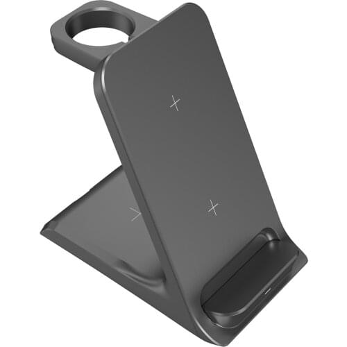 3 In 1 Wireless Charger Fast Charge For IPhone 11 Pro Charger Dock For Apple Watch Airpods Pro 10W Wireless Charge Stand