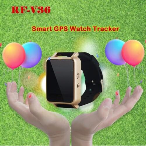 GPS Watch Tracker RF-36 Used for Real-Time Tracking of Two-Way Audio Calls in Mobile Phone Applications for Elderly and Children