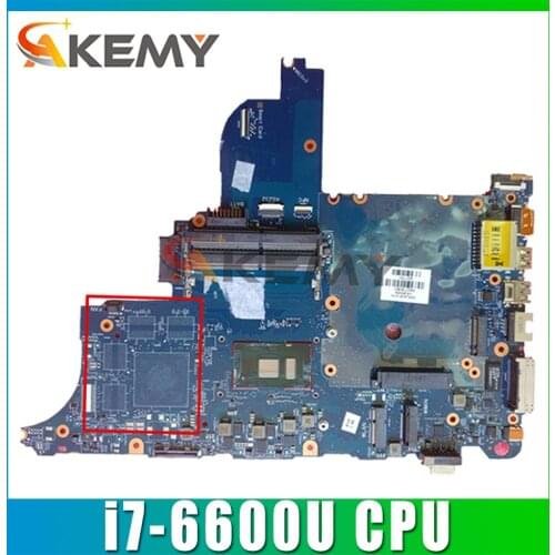 CIRCUS-6050A2723701-MB-A02 For HP Probook 640 G2 650 G2 Laptop Motherboard 840718-601 With i7-6600u CPU DDR4 MB 100% Tested