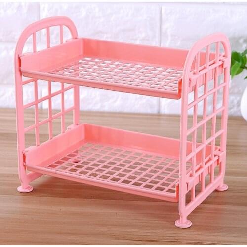 Multifunction Cosmetic Organizer Storage Box Desktop Make-up Solid Organizer Desktop Holder