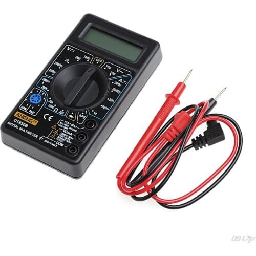 DT-830B Multimeter LCD Auto Range Digital Voltmeter Ohmmeter Volt Tester New LS'D Tool