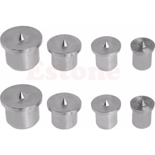 8pcs/set Dowel Drill Centre Points Pin Wood 7/8/10/13mm Dowel Tenon Center Set