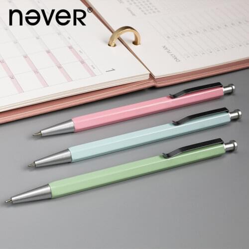 Gel Pen Sign Pens With 0.5mm Swiss Refill 143mm Rolling Roller Black ink For Xiaomi Signing Ballpoint Pens For School Office