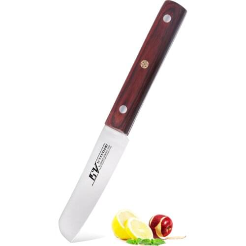 15V Paring Knife - German High Carbon Stainless Steel Fruit Pelling Kitchen Knife - Non-slip Ergonomic Pakkawood Handle - 3.5"