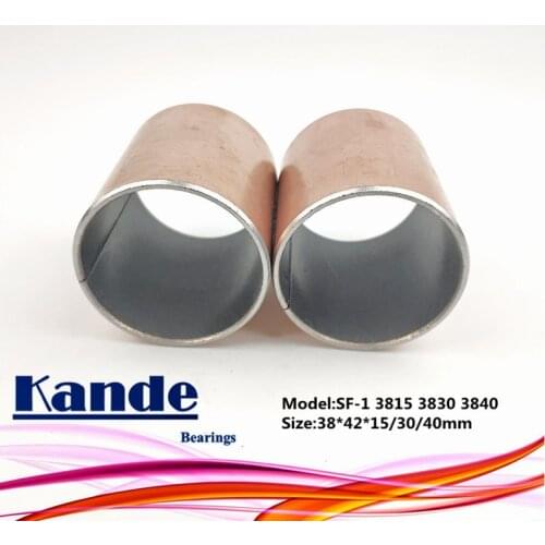 SF-1 3815 3830 3840 Self Lubricating Sleeve Size 38X42X15 38X42X30 38X42X40mm SF1 Kande Bearings