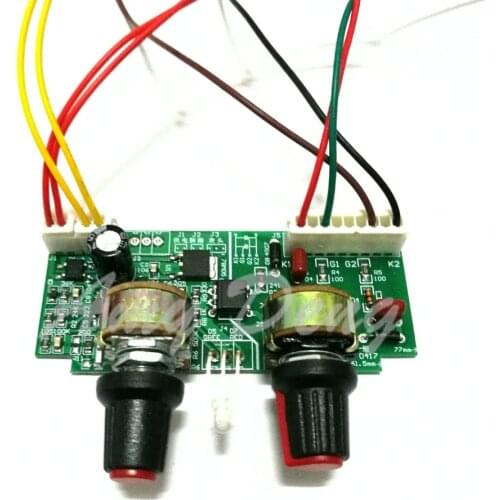 Special driving plate for spot welding control module of spot welding module of spot welder