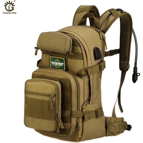 USB Charging Military 25L Backpack Molle Army Tactical Backpack Outdoor Trekking Camping Hiking Camouflage Bag Cycling Bike Bag