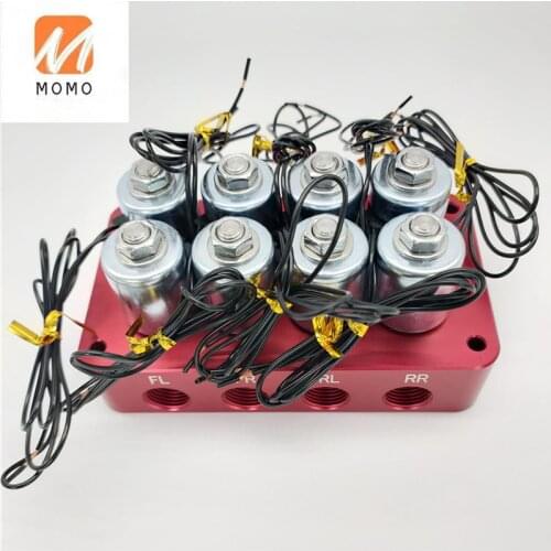 Air System 12V Valve SV-4 Solenoid Manifold 4 Angle Air Suspension Valve Manufacturer Auto Parts