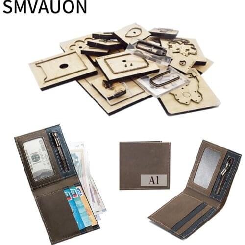 Wood Die Cutting 2020 DIY Fashion Jewelry Card Bag Steel Mold Cutting Mold Wood Dies Card Package Knife Mold mold for Card pac