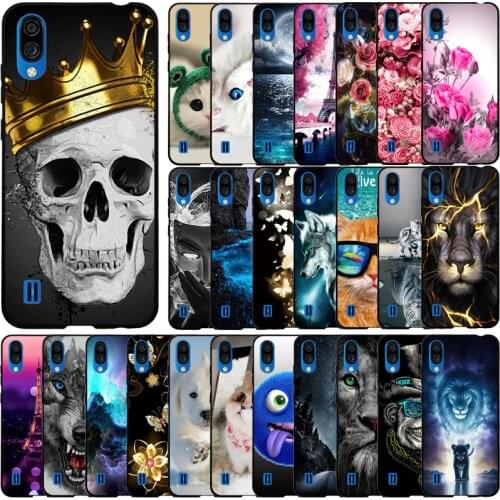 Phone Case for ZTE Blade A5 2020 Case Bumper Anti-knock TPU Silicone Protective Cases for ZTE A5 A 5 2020 Case Cat Painted Cover