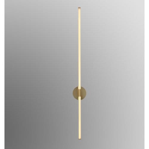Gold Color Modern LED brief bedroom study wall lights simple bedside lamp Creative 360 degree light Living room Home wall lamps