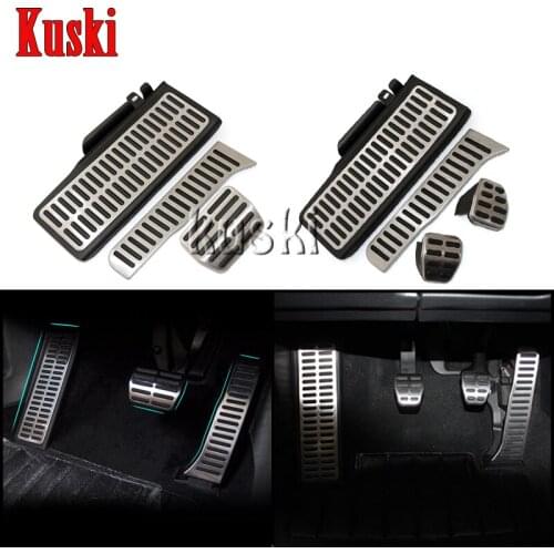 1Pair High Quality Stainless Steel Car Pedal Styling For Volkswagen VW Passat B6 B7 CC Skoda Superb /AT /MT Accessories