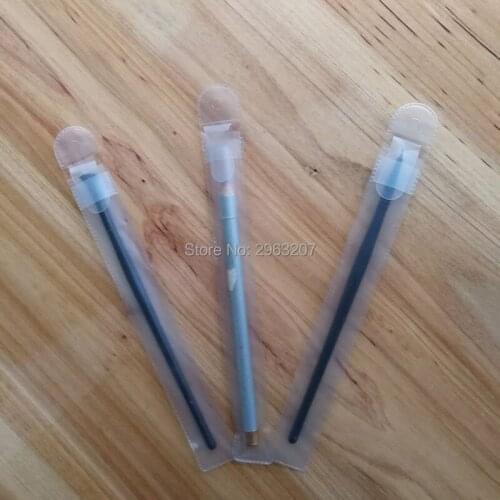 1000pcs Simple Transparent Frosted PVC Plastic Bag Pencil Case Pen Box For Single Eyebrow Pen Makeup Tool