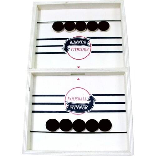 2020 Fast Sling Puck Game Paced Winner Board Games Toys Portable for Adult Child Kids