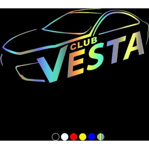 CS30952# Various Sizes Vinyl Decal VESTA Car Sticker Waterproof Auto Decors on Motorcycle Bumper Rear Window