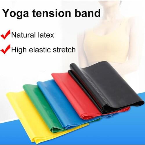 Multi Function Tension Rope Fitness Resistance Bands High Elastic Latex Pull Rope Pilates Expander Bands Gym Workout Equipment