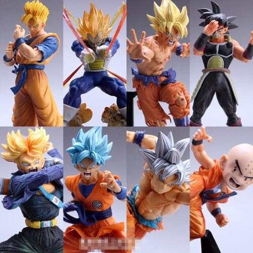 Dragon Ball Figure Super Saiyan Sun Goku Gohan Vegeta Broly Frieza No. 18 Model Toy Gift Favorites Hobby