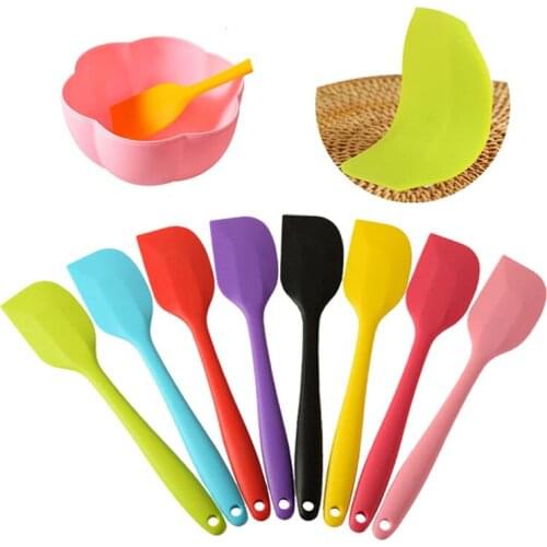 Hot Sale Heat Resistant Silicone Spoon Scraper Kitchen Utensil Turners Spatula Pan Spatula Cake Kitchen Cooking Tool