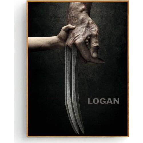 Logan (2017) Movie Art Poster Bedroom Decorative Silk Fabric Cloth Print No Frame