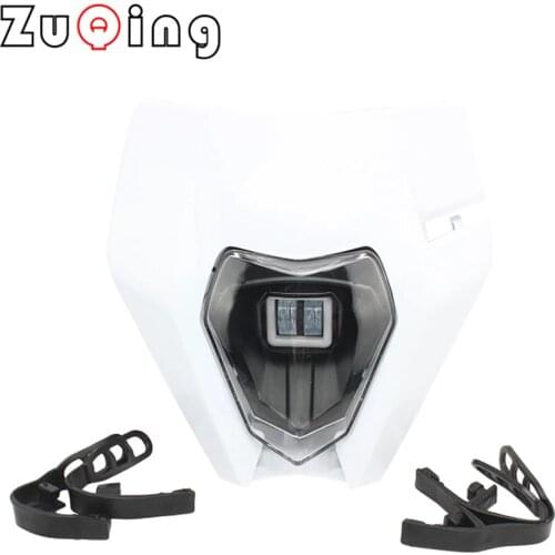 Motorcycle LED Headlight Head Light Headlamp Supermoto Fairing For EXC EXCF SX SXF XC XCF XCW XCFW 125 150 250 300 350 450 530