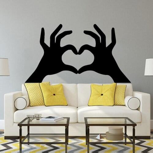 Heart Wall Stickers Home Decor Nursery Children Room Living Room Interior Interesting Pattern Decals For Bedroom Adornment Y563