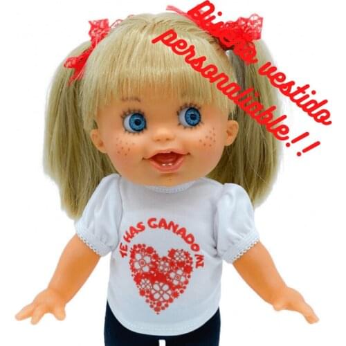 Original Lara doll 2021 Original 33 cm customizable with photo, name, hobbies design dress limited edition gift