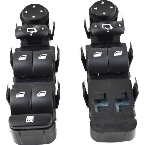 For Citroen C4 2004 2005 2006 2007 2008 2009 2010 2011 6554.HA Driver Side Electric Power Master Window Lifter Control Switch