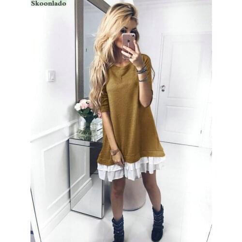 Newest women long sleeve cotton dress good quality female spring autumn dresses special line original famous design classic