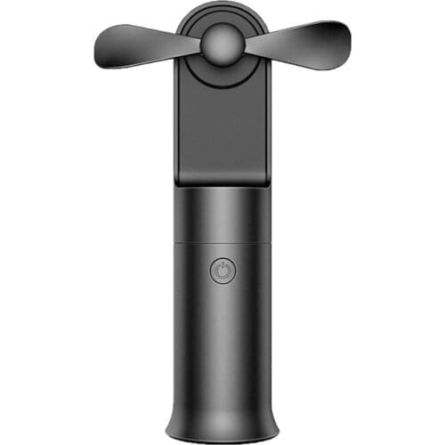 Handheld Portable Fan Rechargeable Fan With 2200Mah Battery Small Fan With Led Lighting Can Be Used As A Mini Power Bank