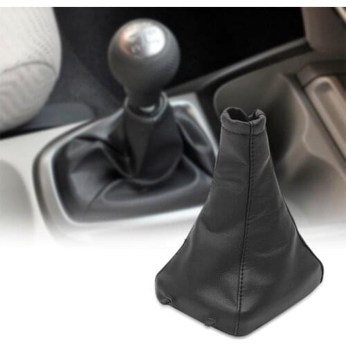 Car Gear Shift Knob Collars Covers Shifter Knob Boot Gaiter Cover For Vauxhall Opel Astra G Mk4 Coupe 1998-2003 2000-2005 Black