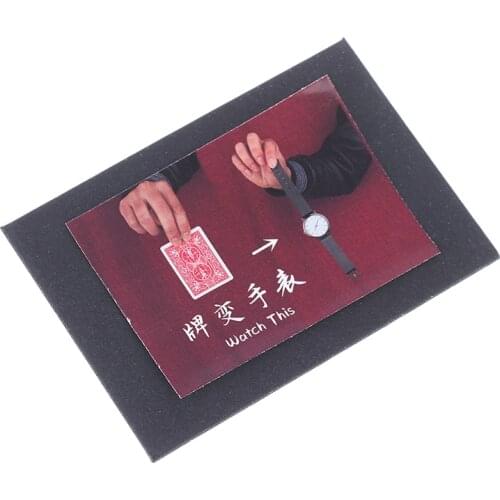 Watch This Magic Tricks Playing Card Change Card to Watch Close Up Illusion