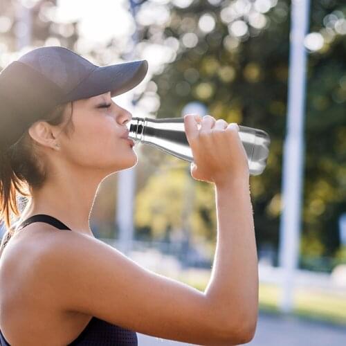 Hot Cold Water Cola Bottle Stainless Steel Insulated Vacuum Flask 350ML 500ML 750ML 1000ML Single Wall Water Bottle