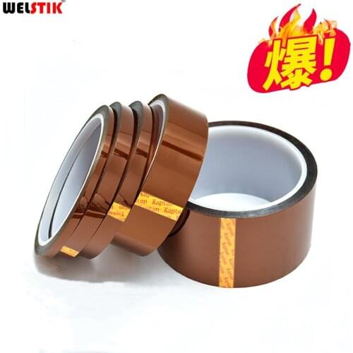 High Temperature Polyimide Tape Heat BGA Adhesive Strong Insulation Tapes Use For Electronic Repair Heat Tools Board Protection