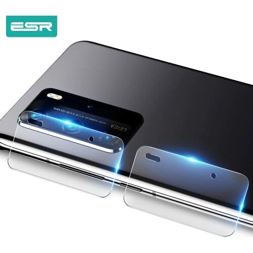 ESR 2pcs Camera Protector for HUAWEI P40 P40 Pro Lens Film Tempered Glass Screen Protector for Huawei P20 P30 Pro Mate 20 30 V30