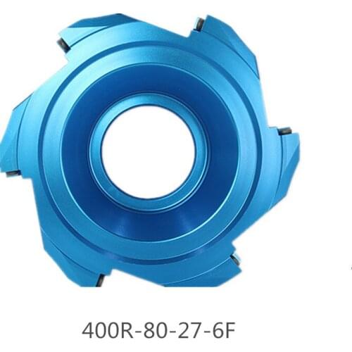 400R-80-27 90angle Face milling cutter process for AL
