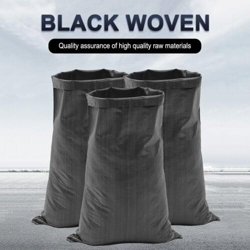 5/10PCS 30x60cm Flood Control Sand Bag Thickened Plastic UV Resistant Soil bag for Outdoor Disaster Relief Flood Control Tools