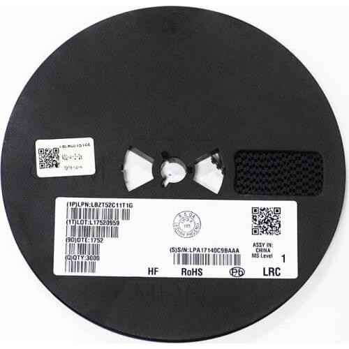 50PCS Zener diode LBZT52C11T1G 11V 0.5W(500mW) SOD-123 LBZT52C11T1G