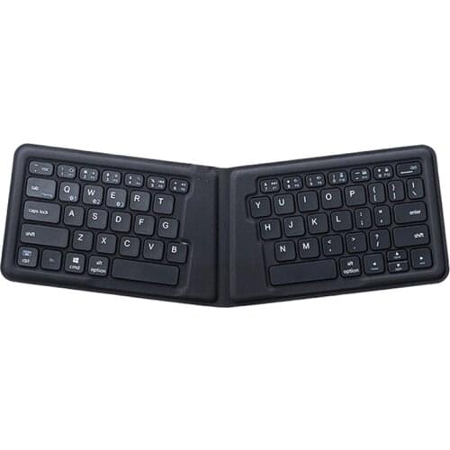 Bluetooth Keyboard Multi-Device Portable Keyboard Bluetooth 5.1 for Tablet Mac, Rechargeable Battery