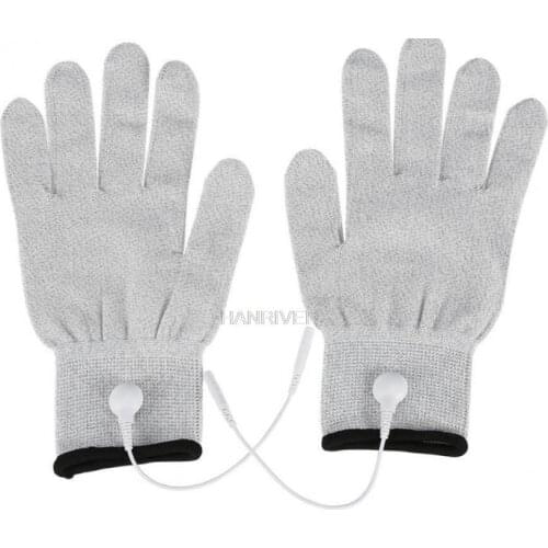 Electrotherapy conductive biological electrotherapy gloves Hippophae buckthorn energy meter massager physiotherapy electrode glo