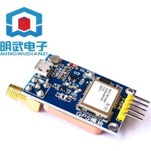 GPS module NEO-7M satellite positioning 51 single chip microcomputer STM32 NEO7M