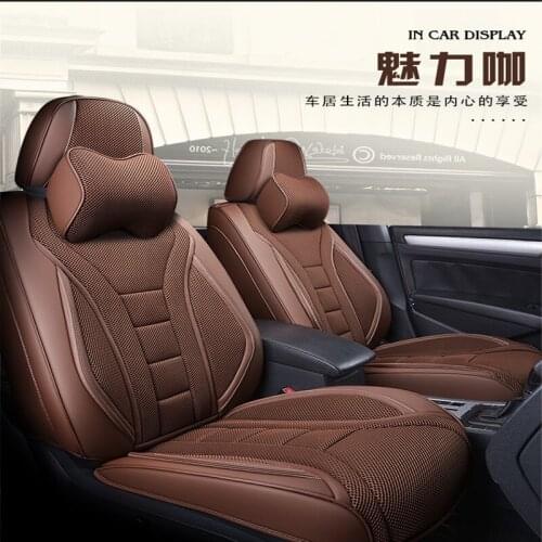 Leather car seat covers for PEUGEOT 206 207 208 301 307 408 308 308S 508 407 607 3008 2008 4008 5008 308SW 307CC 206CC RCZ 307S