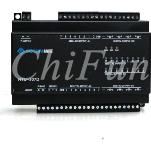 8AI8DI8DO modular analog analog switch input relay output Modbus RTU