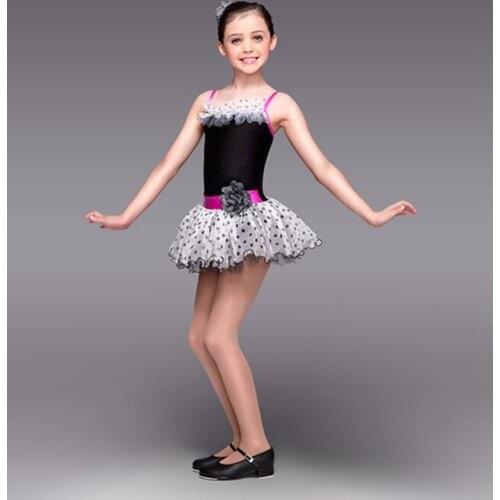 2018 New Girl Dance Ballet Skirt Girls Ballet Tutu Costume Women Stage Proformance Competition Suit Dress+Headwear B-2456