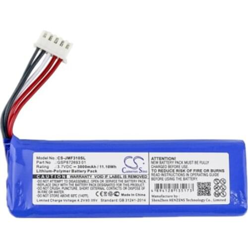 Brand new genuine Cameron Bell 3000mAh Battery Gsp872693 01 For JBL Flip 4, Flip 4 Special Edition