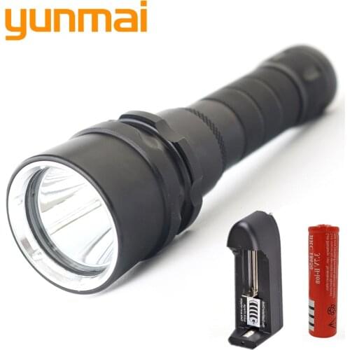 Original CREE XHP70 military-grade brightest diving flashlamp flashlamp 8000LM underwater 150m IPX8 underwater working adventure