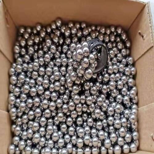 100-300pcs Stainless Steel Balls 6 7 8 9mm Slingshot Ammo Outdoor Hunting Pocket Shot Shooting Slingshot Pinball Catapult Bullet