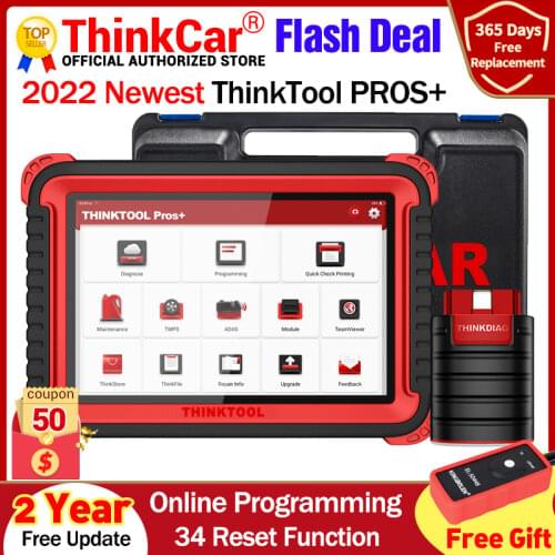 ThinkCar ThinkTool Pros+ diagnostic tools Online Programming obd2 scanner all system code reader pk autel maxisys 908 pro PAD V
