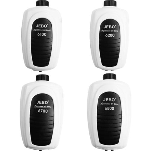JEBO Ultra Silent Aquarium Air Pump Air Compressor Oxygen Airpump Single & Double Outlet 220-240V Adjustable Air Volume Fish